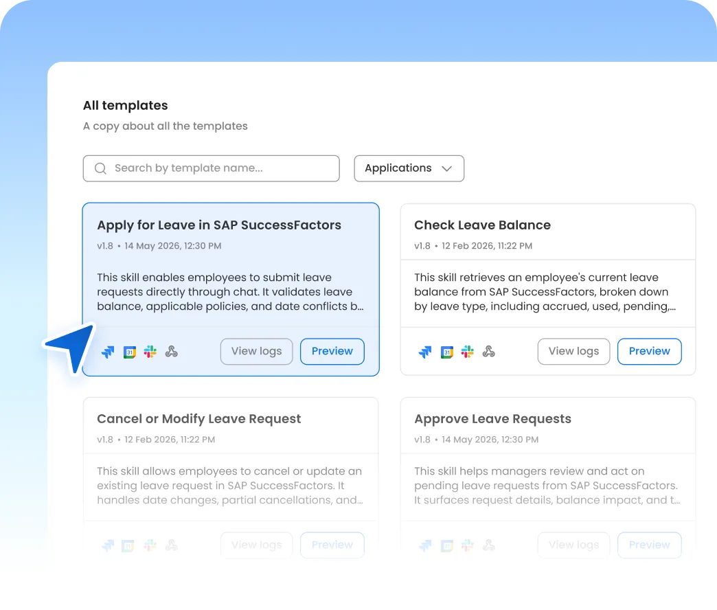 Switch on an integration. Get the atomic tools.
